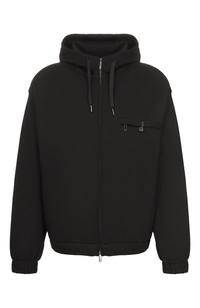 Мужской хлопковая толстовка EMPORIO ARMANI, арт. EM006817/AF13713