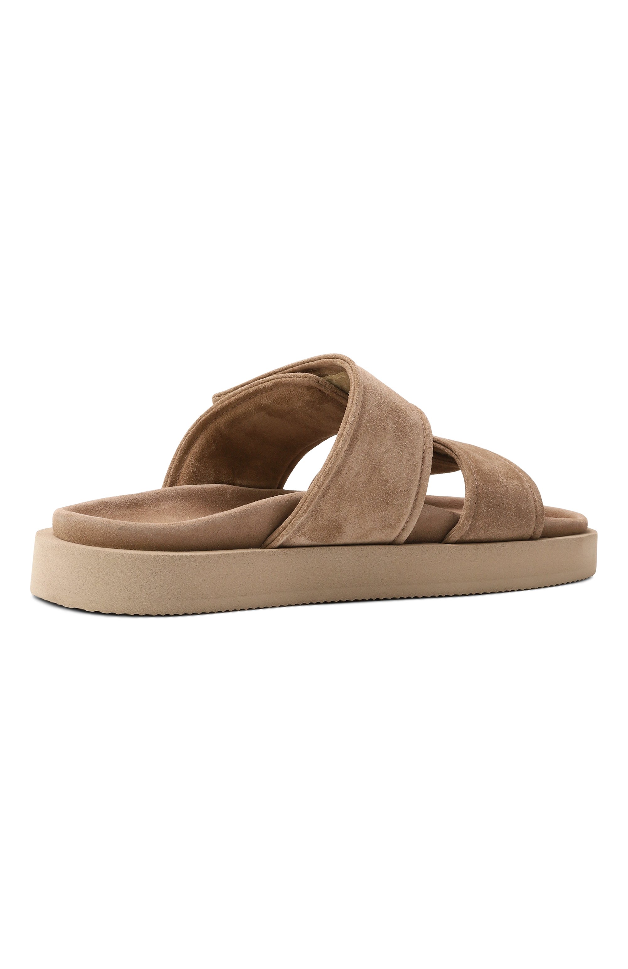 Замшевые шлепанцы double band INUIKII, арт. 50102-510, фото 5