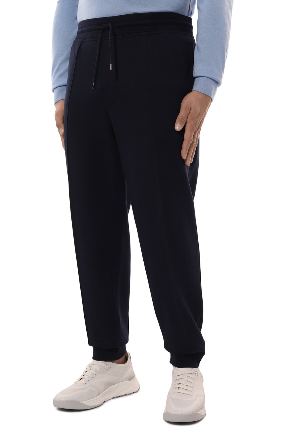 Джоггеры из хлопка и кашемира BRUNELLO CUCINELLI, арт. MM831B2332, фото 3