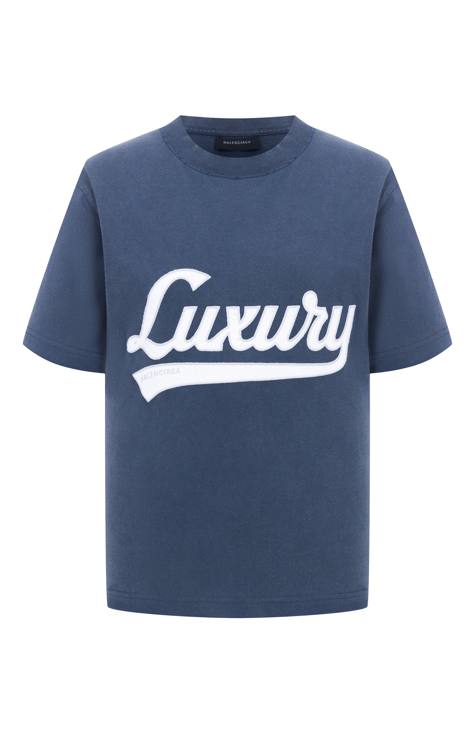 Хлопковая футболка BALENCIAGA, арт. 850990/TTVB6, ф�ото 1