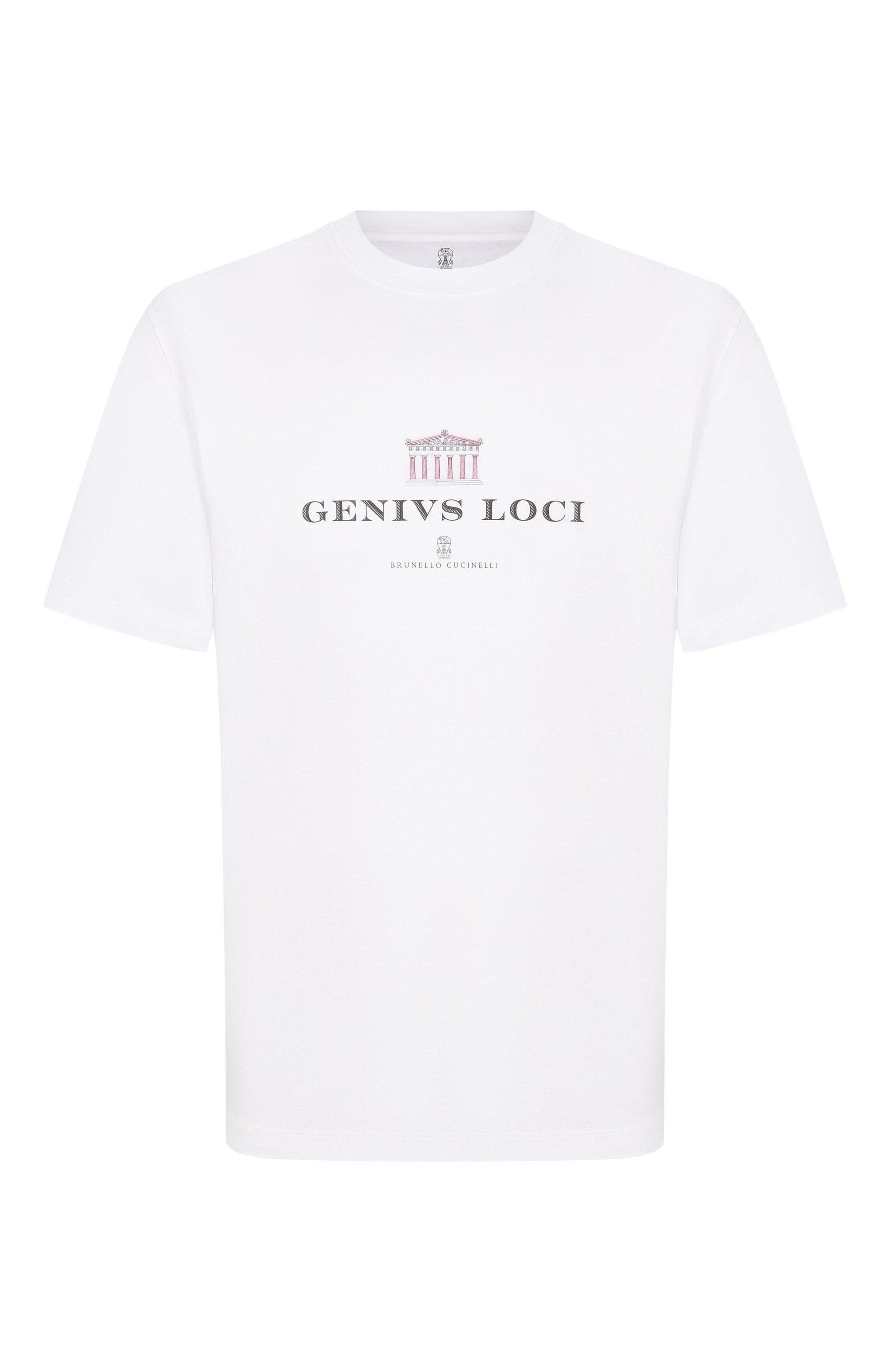 Хлопковая футболка BRUNELLO CUCINELLI, арт. M0B138520W, фото 1
