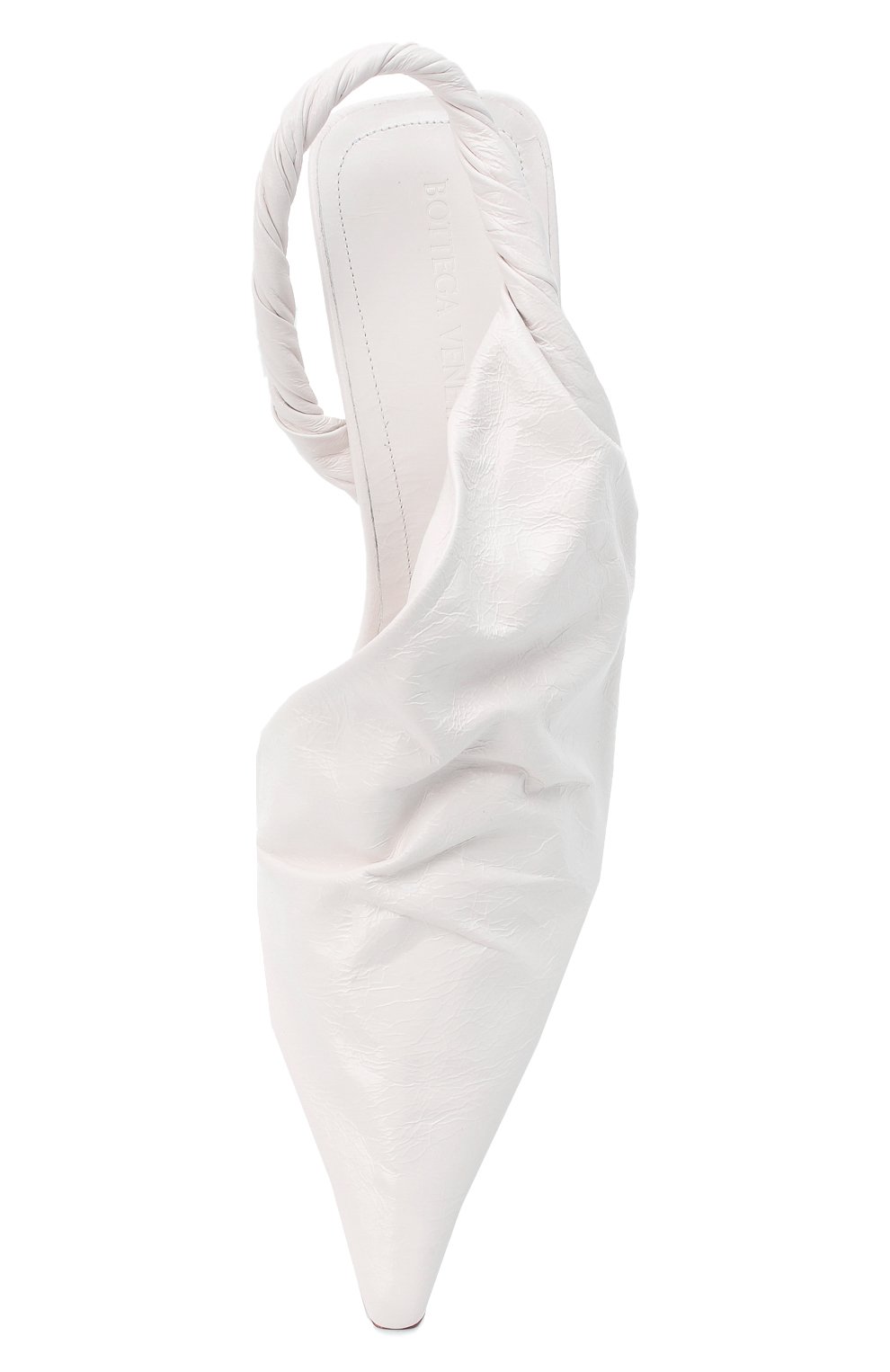 Кожаные туфли bv point BOTTEGA VENETA белого цвета по цене 76950 руб., арт. 630183/VBP10, фото 5 Кожаные туфли bv point BOTTEGA VENETA, арт. 630183/VBP10, фото 5