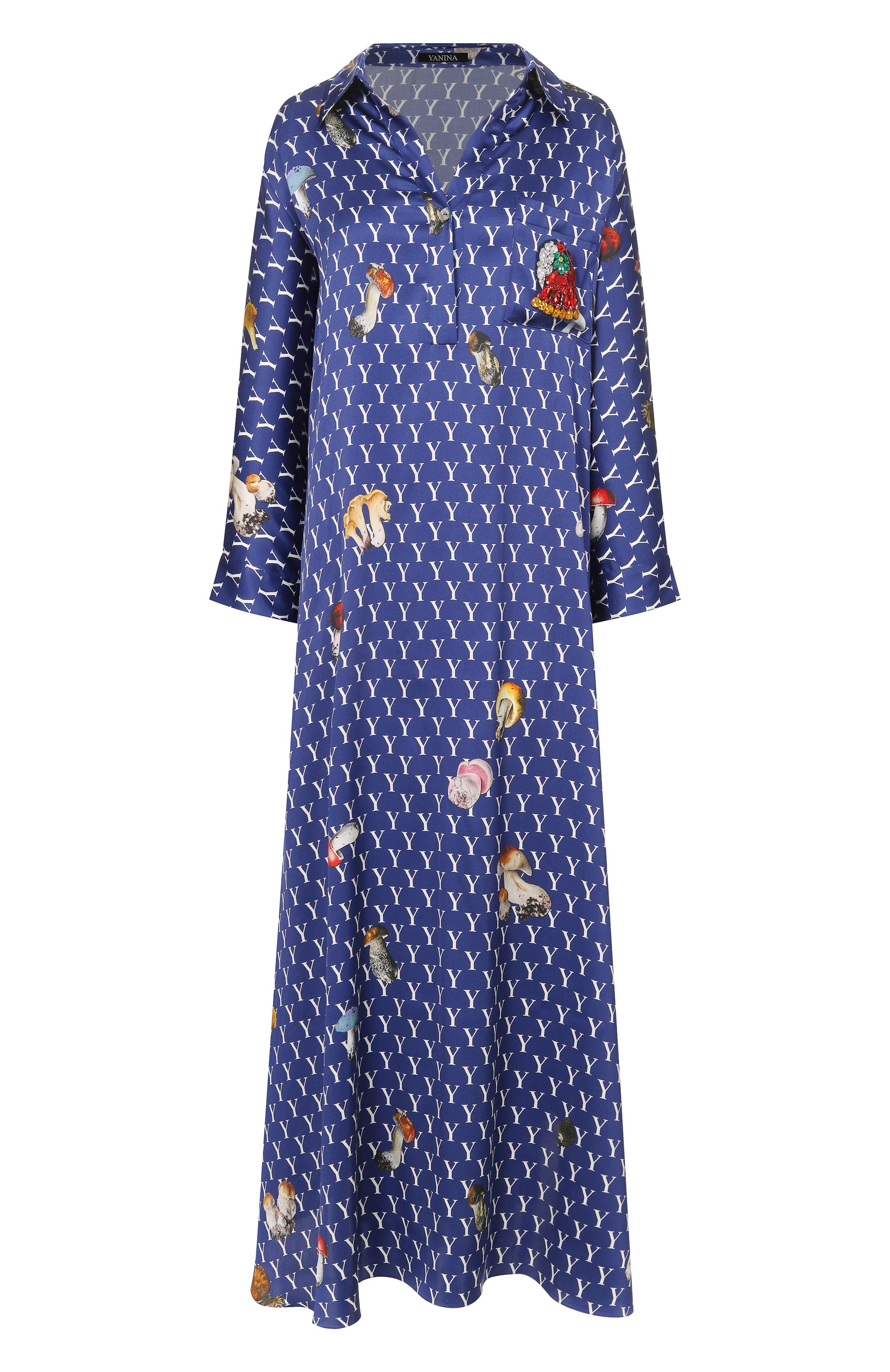 Шелковая туника YANINA, арт. T-3118A, фото 1