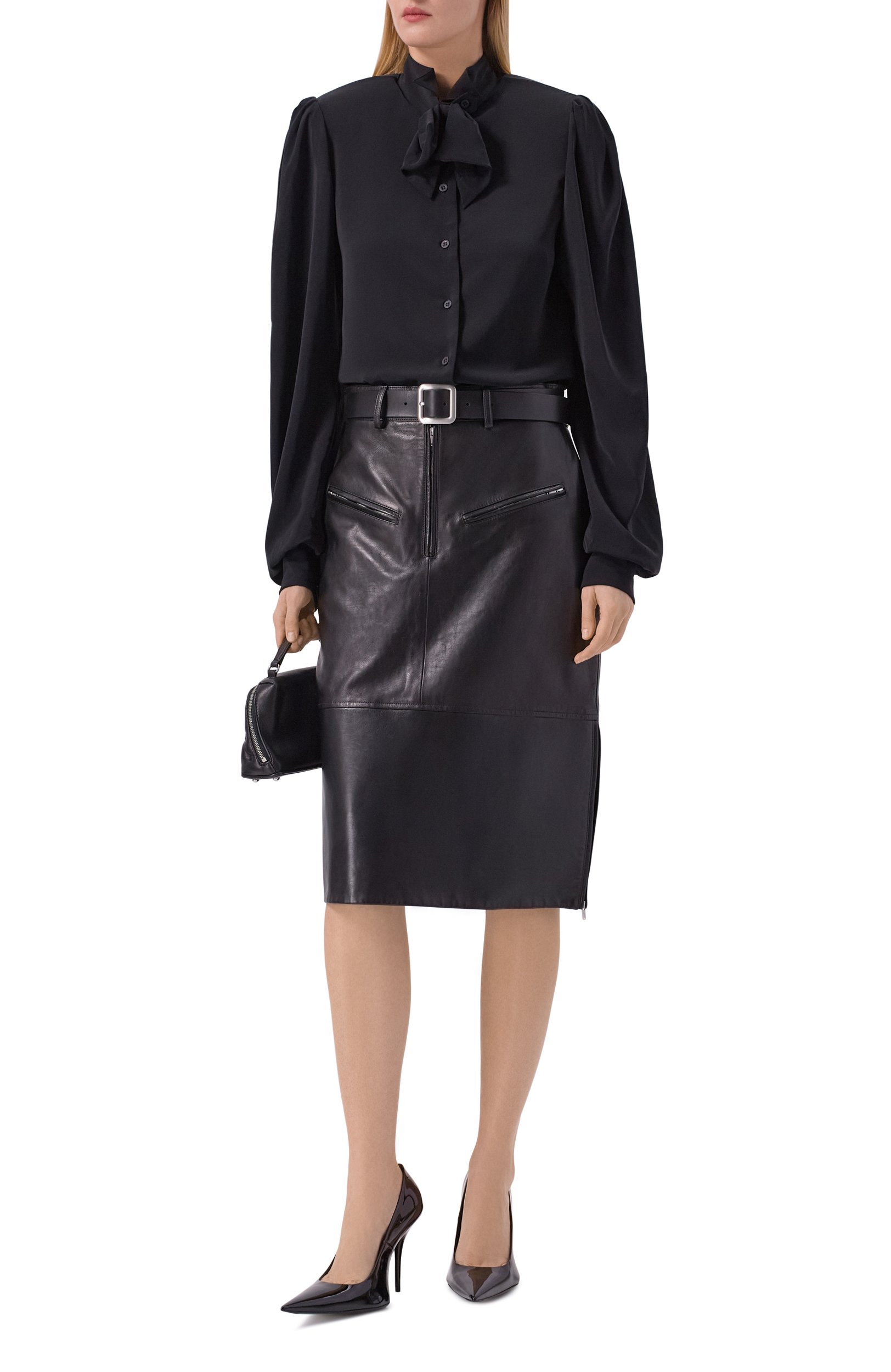 Кожаные туфли avenue 110 BALENCIAGA, арт. 825596/WB9A1, фото 3