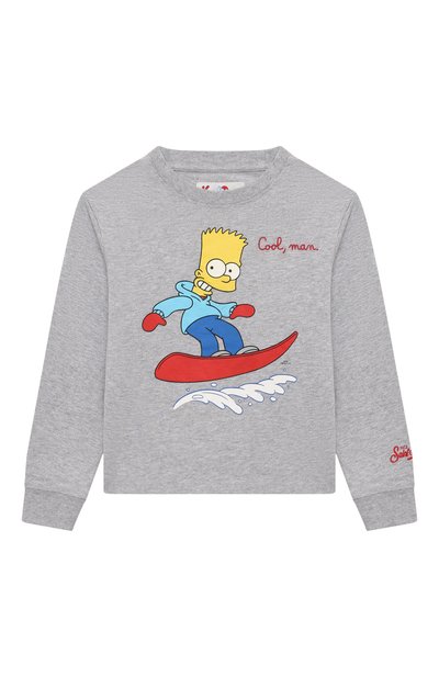 Хлопковый лонгслив MC2 SAINT BARTH, арт. STBK LUT0N JR/01158G, фото 1