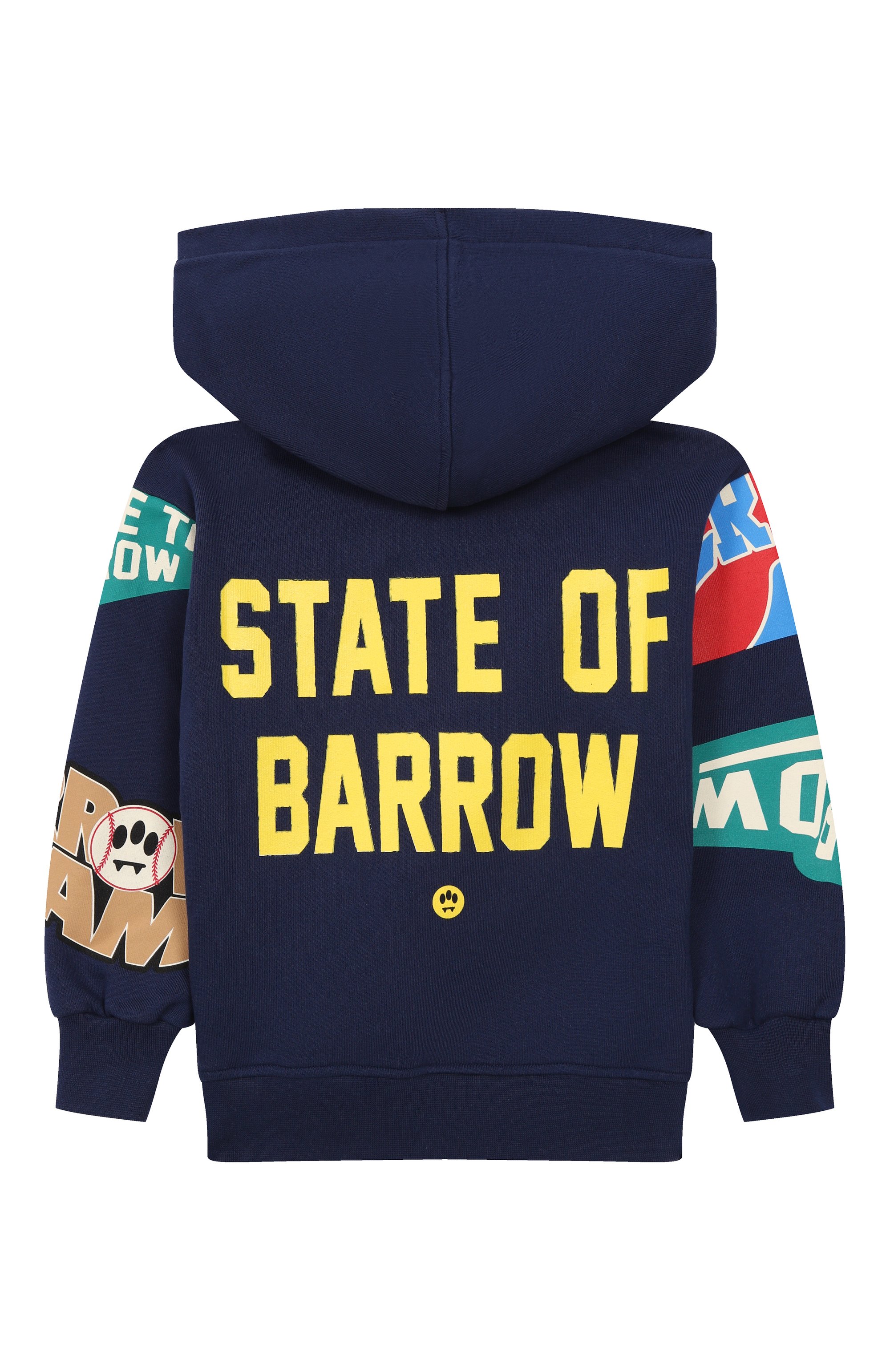 Хлопковое худи BARROW, арт. F5BKJUHS078, фото 2