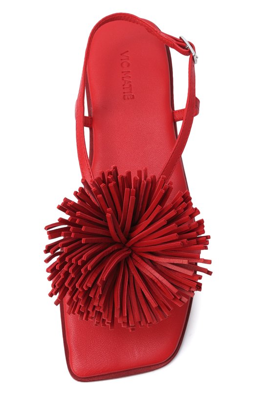 Кожаные сандалии G42_Square Vic Matie 1K5200D_G42H060410 Красный  1K5200D_G42H060410 Фото 6