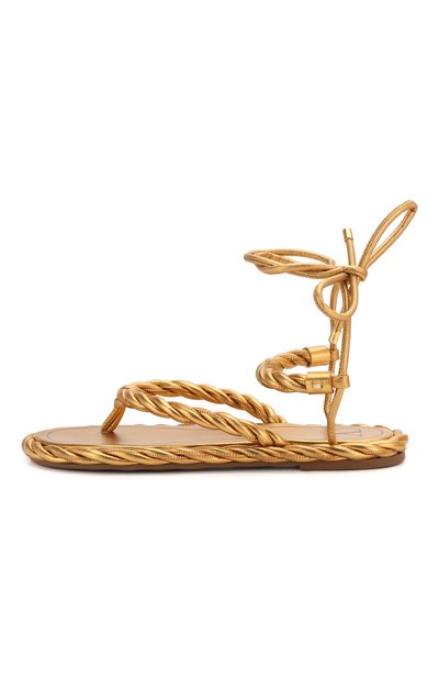 Кожаные сандалии the rope VALENTINO, арт. TW0S0Y15/FJF, фото 3