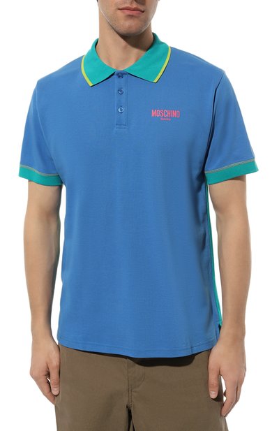 Хлопковое поло MOSCHINO, арт. A1603/9309, фото 3