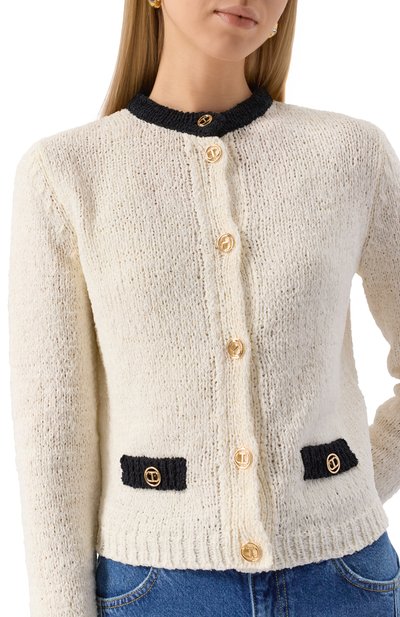 Хлопковый кардиган TWINSET, арт. 251TP3442, фото 5