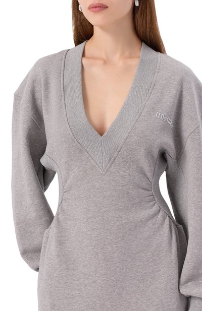 Хлопковое платье THE ATTICO, арт. 251WCA00436/JJF003AA, фото 5