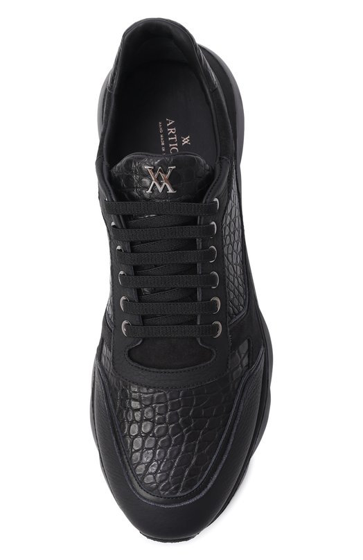 Кроссовки Marte с отделкой из аллигатора Artioli 0S721/CEG/SU/VSD/C0CC0 Чёрный  0S721/CEG/SU/VSD/C0CC0 Фото 5