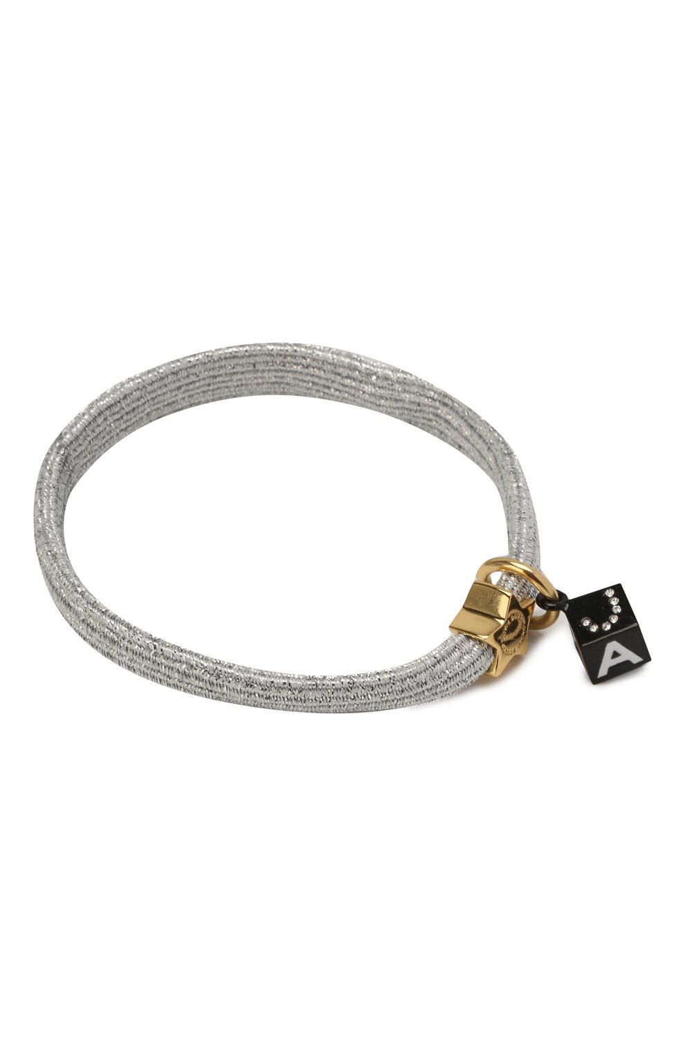 Набор резинок для волос MARC JACOBS (THE) серого цвета по цене 4485 руб., арт. M0015968, фото 4 Набор резинок для волос MARC JACOBS (THE), арт. M0015968, фото 4