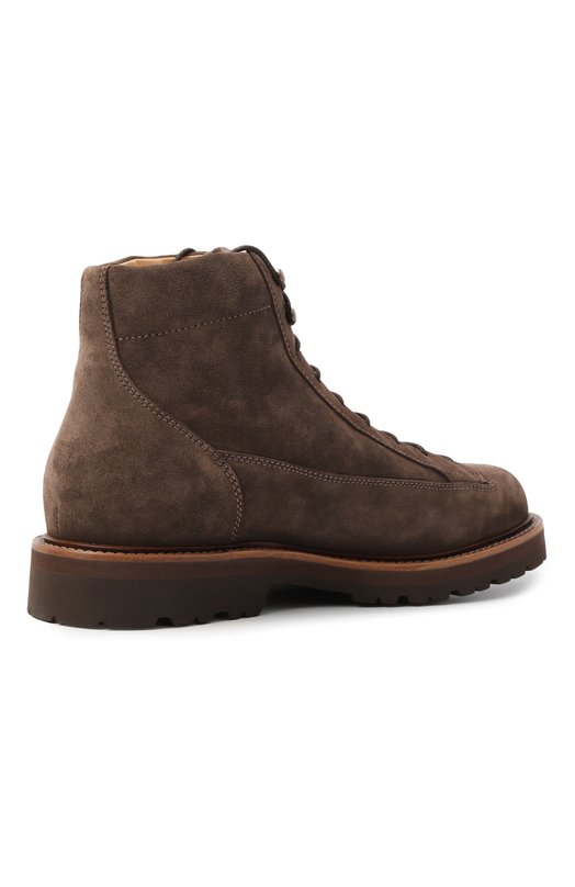 Замшевые ботинки Brunello Cucinelli MZUNVJW717 Коричневый  MZUNVJW717 Фото 5
