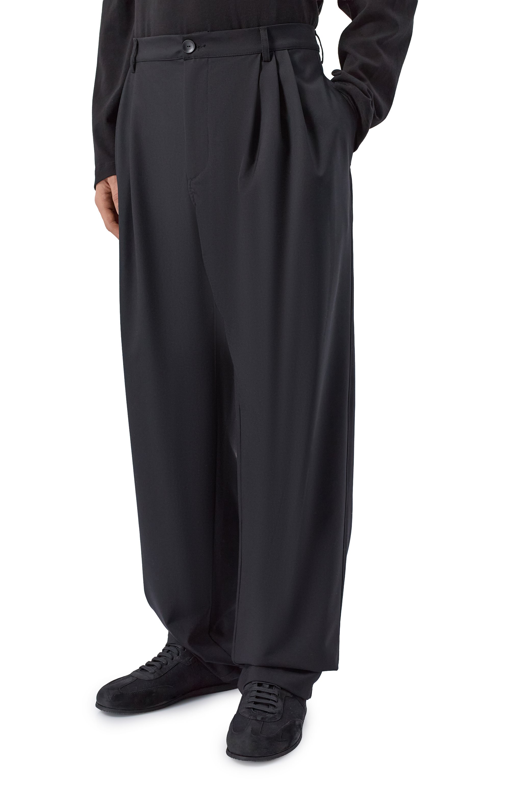 Брюки ANDREA YA'AQOV черного цвета по цене 66050 руб., арт. 26MITH56, фото 3 Брюки ANDREA YA'AQOV, арт. 26MITH56, фото 3