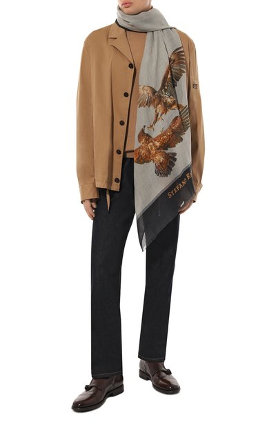 Кашемировый шарф STEFANO RICCI, арт. MWA3300040/07190, фото 3