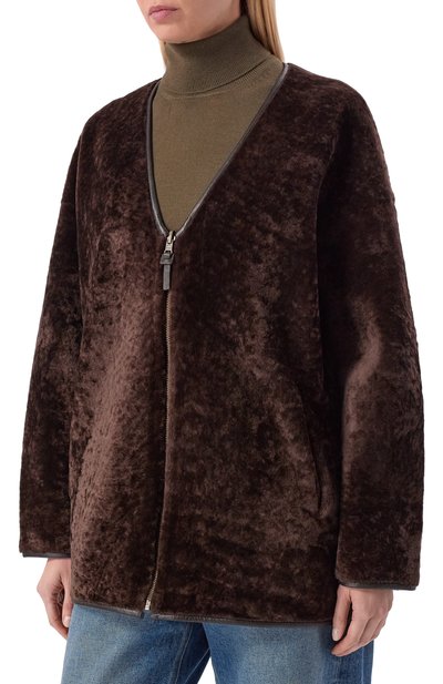 Двусторонняя дубленка VENERA M., арт. 26191F-Z75VM, фото 3