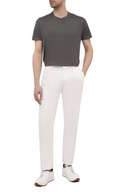 Футболка из хлопка и кашемир а KITON, арт. UMK0029, фото 2