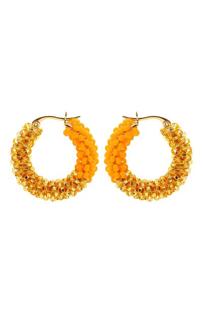 Серьги хупсы HIAYNDERFYT, арт. 1-11HPSDBLOR, фото 1