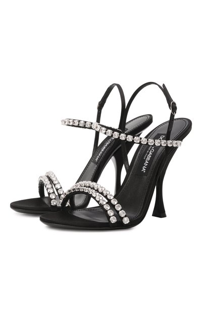 Женские текстильные босоножки keira 105 DOLCE & GABBANA, арт. CR1925/AT399