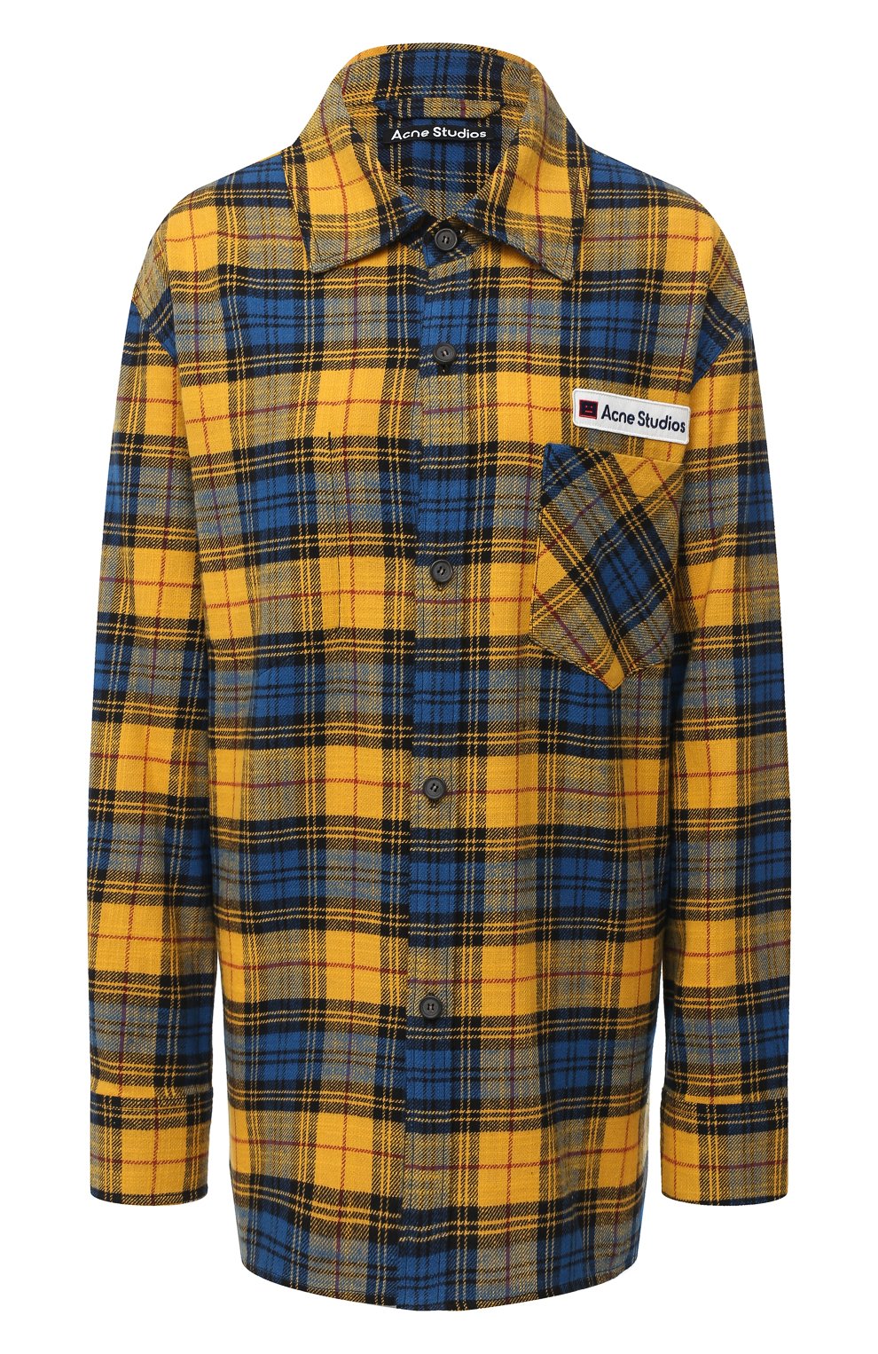 Хлопковая рубашка ACNE STUDIOS, арт. CB0023/W, фото 1