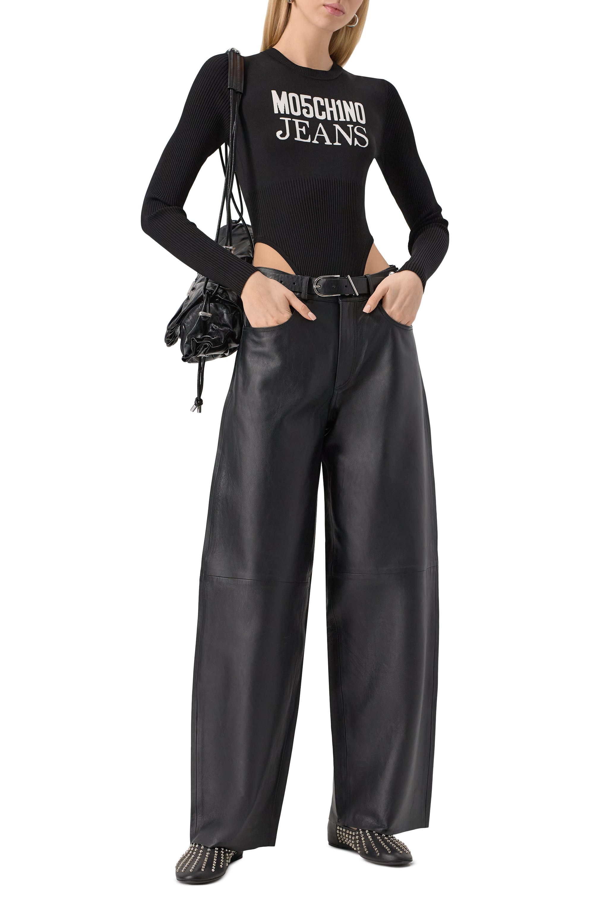 Боди из вискозы M05CH1NO JEANS, арт. A1181/3203, фото 2