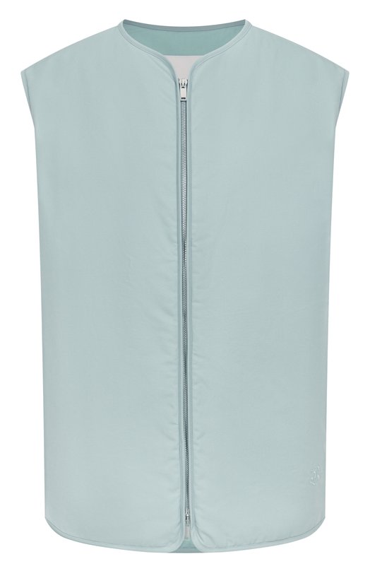 Хлопковый жилет Jil Sander J40FB0121/J45296 Голубой J40FB0121/J45296