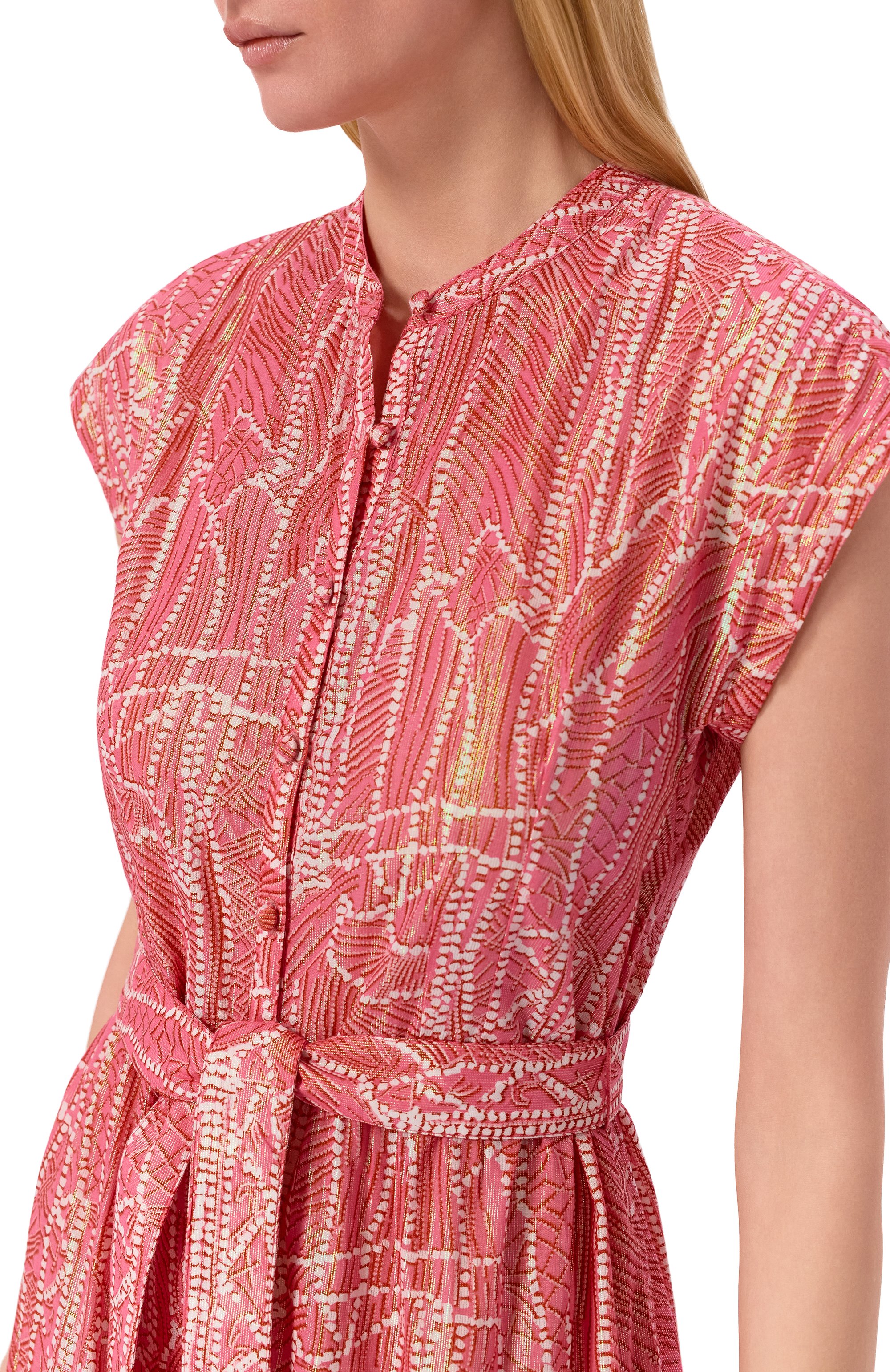 Хлопковое платье POUPETTE ST BARTH, арт. WK2R26LCXAKP, фото 4