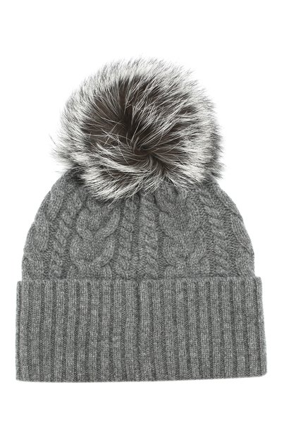 Шапка из смеси шерсти и кашемира с меховым помпоном MONCLER, арт. D2-093-99608-10-948AK, фото 2