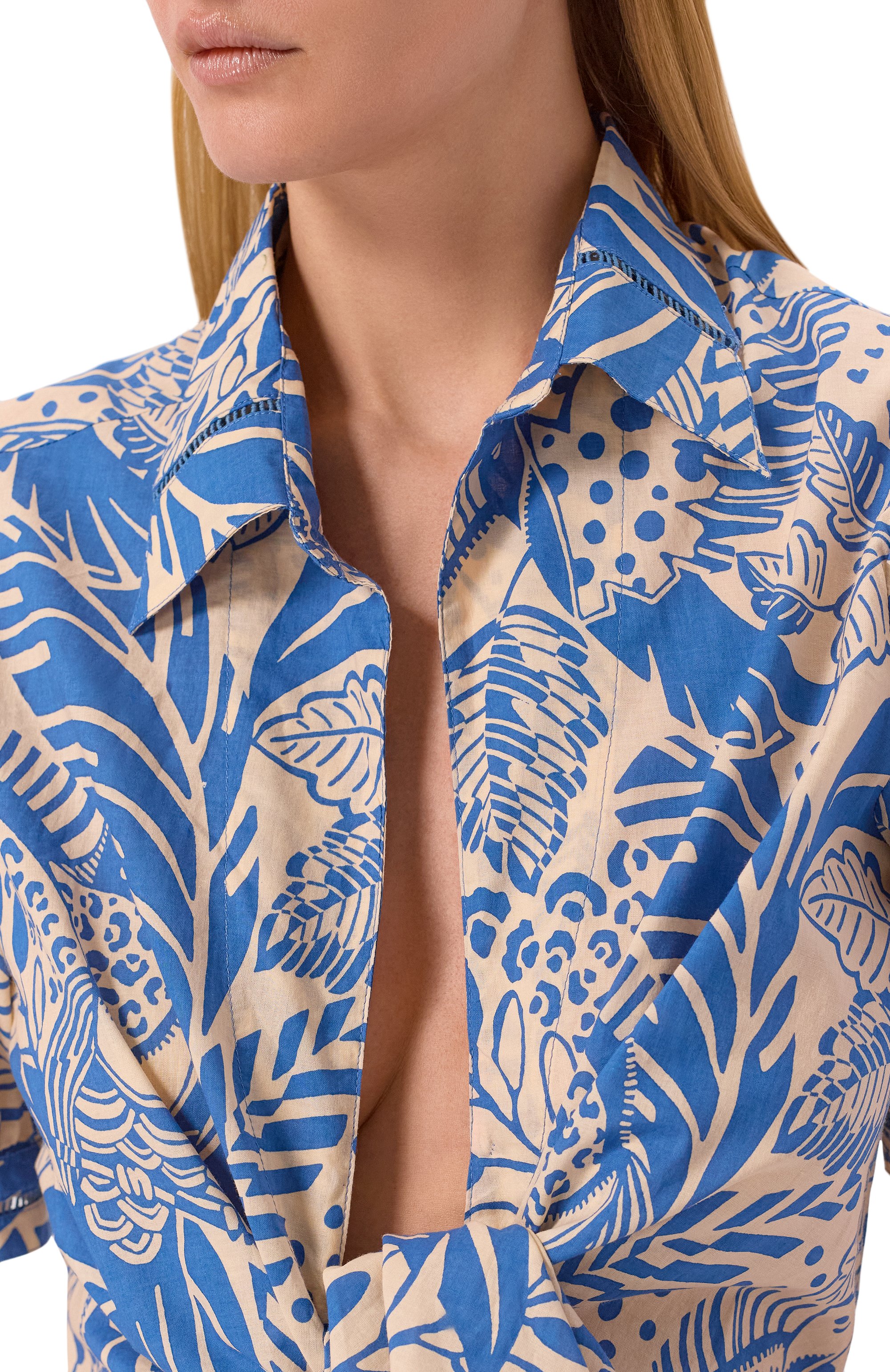 Хлопковое платье POUPETTE ST BARTH, арт. WE2R26LCPT0U, фото 4