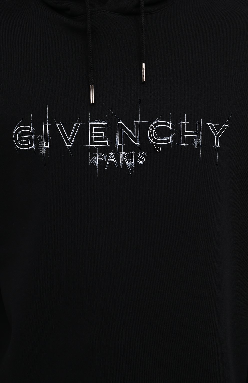 Хлопковое худи GIVENCHY, арт. BMJ08V30AF, фото 5