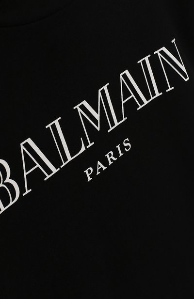 Хлопковое худи BALMAIN, арт. 6K4570/KX290/12-16, фото 3