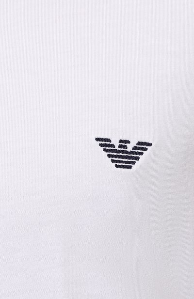 Хлопковое поло EMPORIO ARMANI, арт. 211804/4R482, фото 5