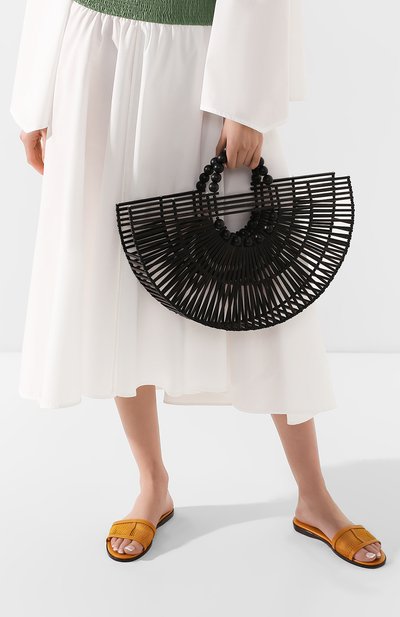 Сумка fan ark CULT GAIA черного цвета по цене 28300 руб., арт. 20035WD BLK, фото 2 Сумка fan ark CULT GAIA, арт. 20035WD BLK, фото 2