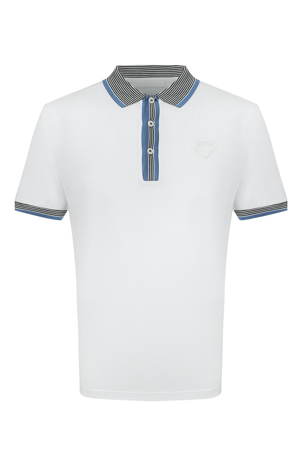 Хлопковое поло PRADA, арт. UJN766-1ZP5-F0009-212, фото 1