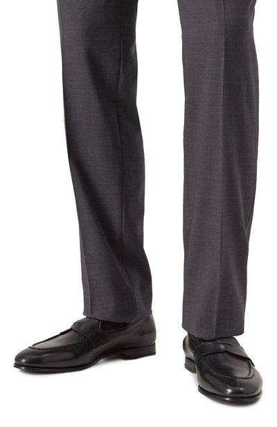 Кожаные пенни-лоферы KITON, арт. USSA084N0114310, фото 3