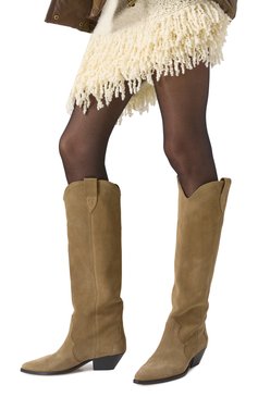 Замшевые казаки denvee ISABEL MARANT, арт. 23P/BT0001FA-A1A03S, фото 3
