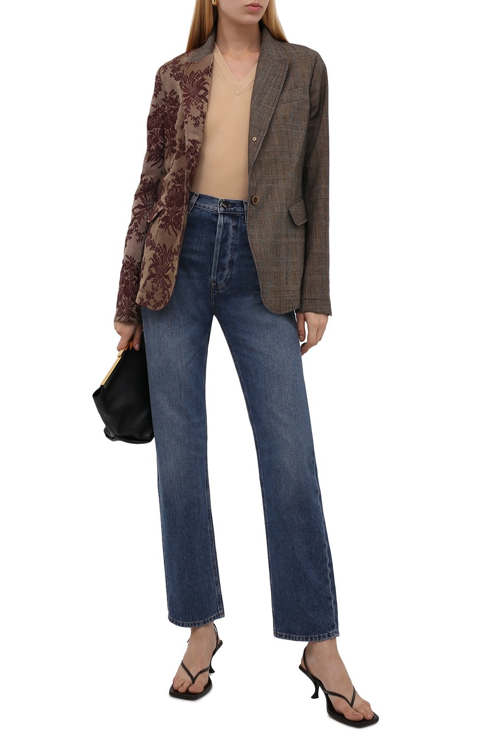 Жакет изо льна и шелка UMA WANG бордового цвета по цене 162500 руб., арт. W1 M UP6002, фото 2 Жакет изо льна и шелка UMA WANG, арт. W1 M UP6002, фото 2
