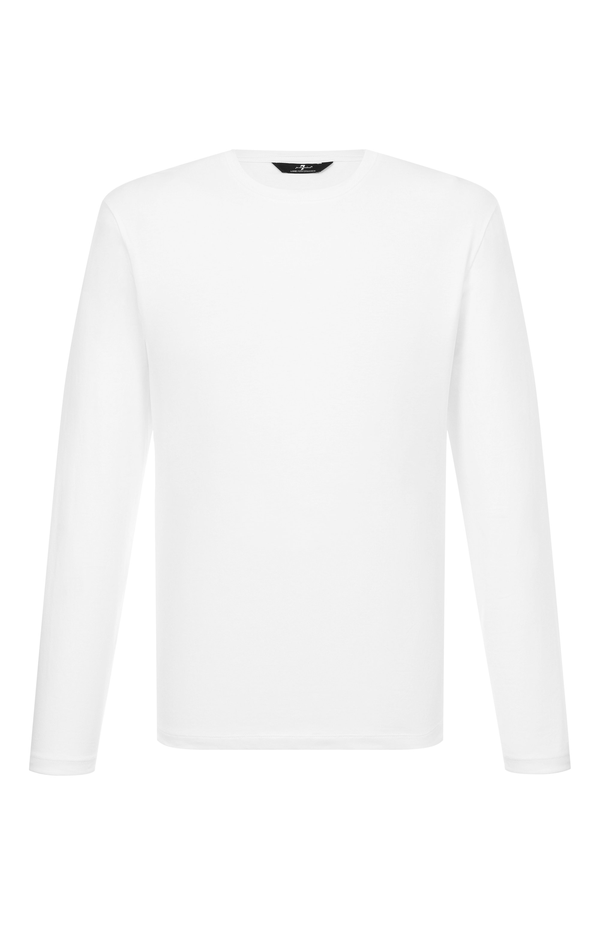 Хлопковый лонгслив 7 FOR ALL MANKIND, арт. 7MLS1237-WHT, фото 1