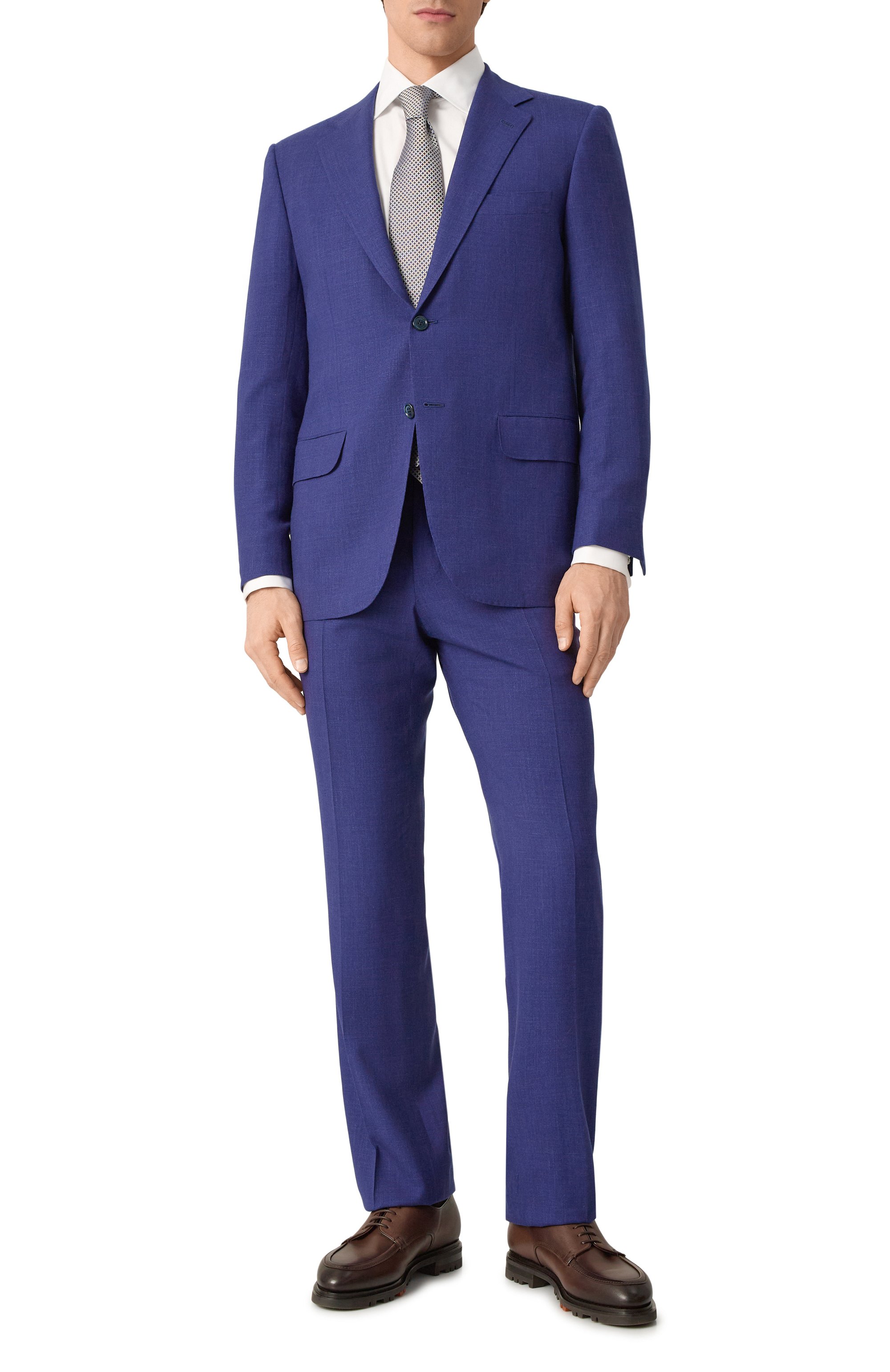 Хлопковая сорочка CANALI белого цвета по цене 33050 руб., арт. CCL7018P/GA60130, фото 2 Хлопковая сорочка CANALI, арт. CCL7018P/GA60130, фото 2