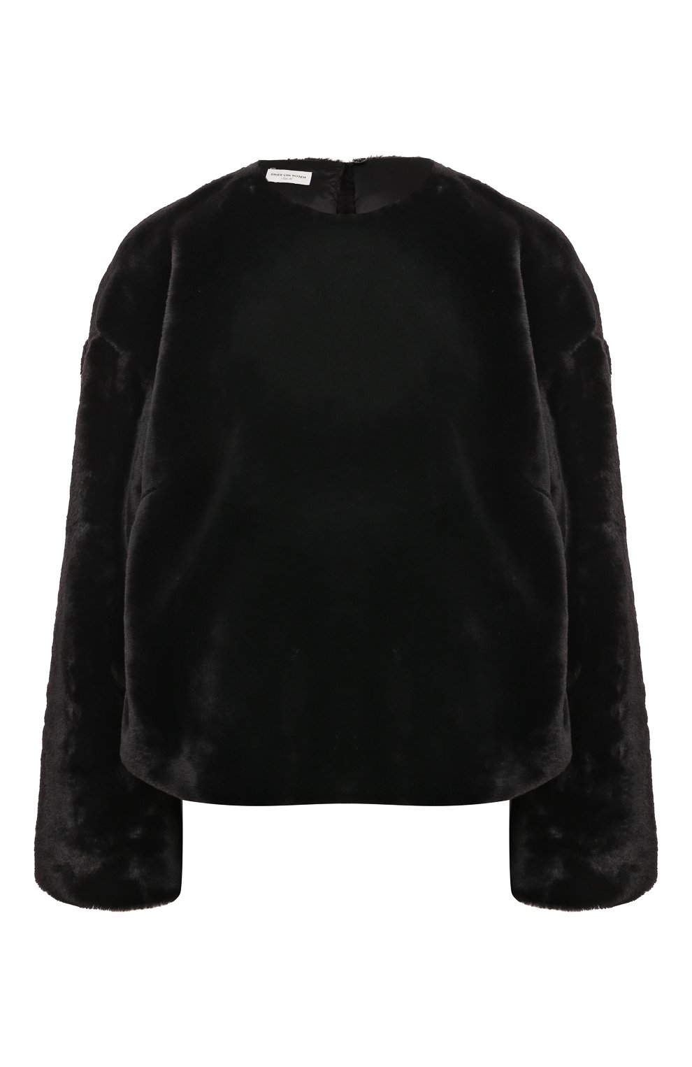 Топ DRIES VAN NOTEN черного цвета по цене 75900 руб., арт. 222-010724-5119, фото 1 Топ DRIES VAN NOTEN, арт. 222-010724-5119, фото 1