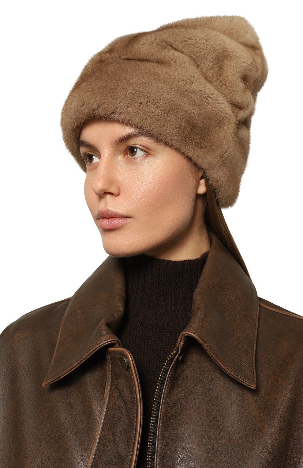 Меховая шапка шарпей из норки FURLAND, арт. 0204100110083300000, фото 2