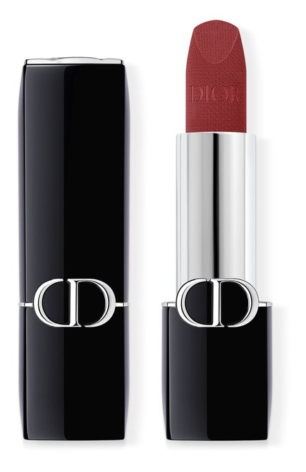 Помада для губ с вельветовым финишем rouge dior, оттенок 964 амбициозный (3,5g) DIOR  цвета, арт. C035600964 | Фото 1 (Региональные ограничения белый список (Axapta Mercury): Не проставлено; Нос: Не проставлено)