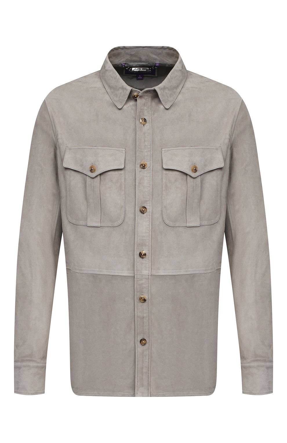 Замшевая рубашка RALPH LAUREN, арт. 790654923, фото 1