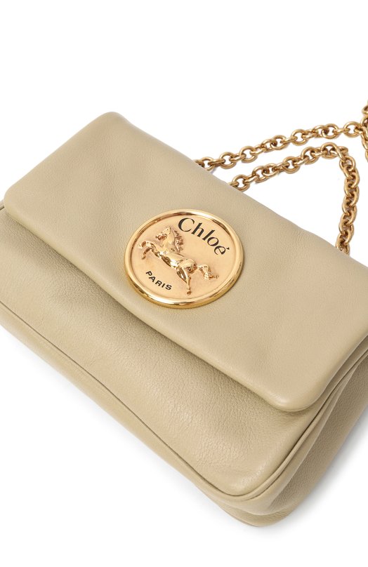 Сумка Heritage Chloé CH25AS585P75 Бежевый  CH25AS585P75 Фото 3