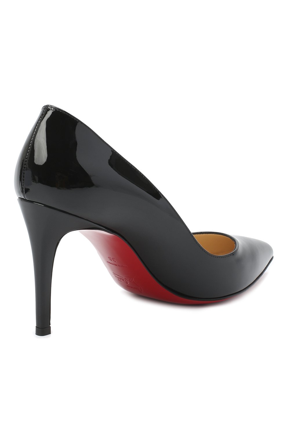 Кожаные туфли pigalle 85 CHRISTIAN LOUBOUTIN, арт. pigalle 85 patent calf, фото 4