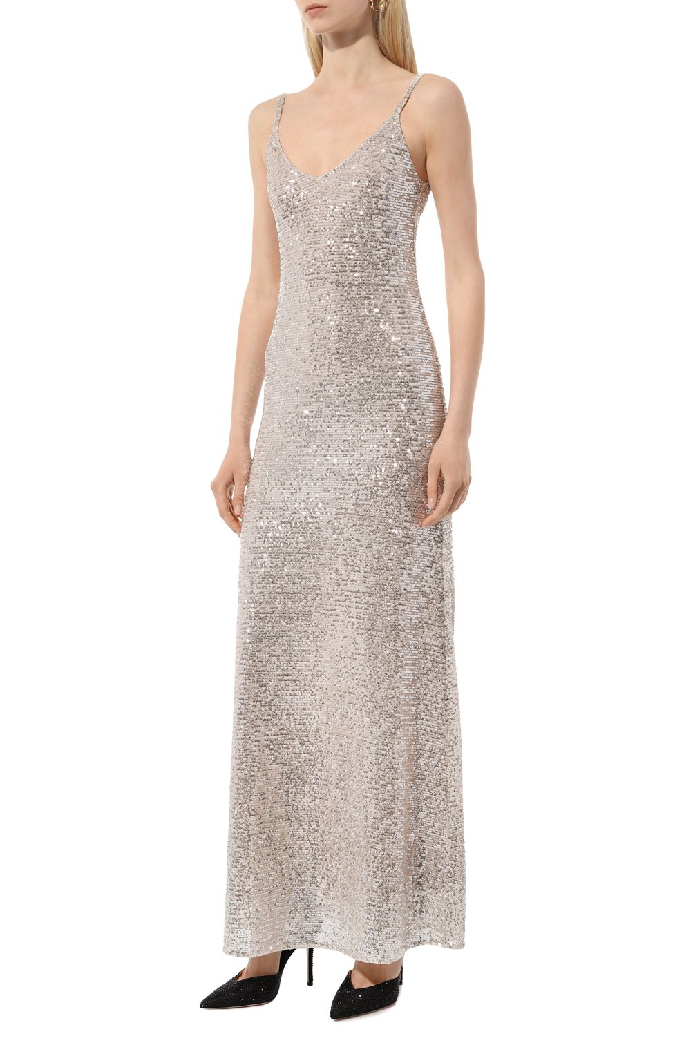 Платье с отделкой пайетками CHAPURIN, арт. D/20141/28405-М/SS24, фото 3