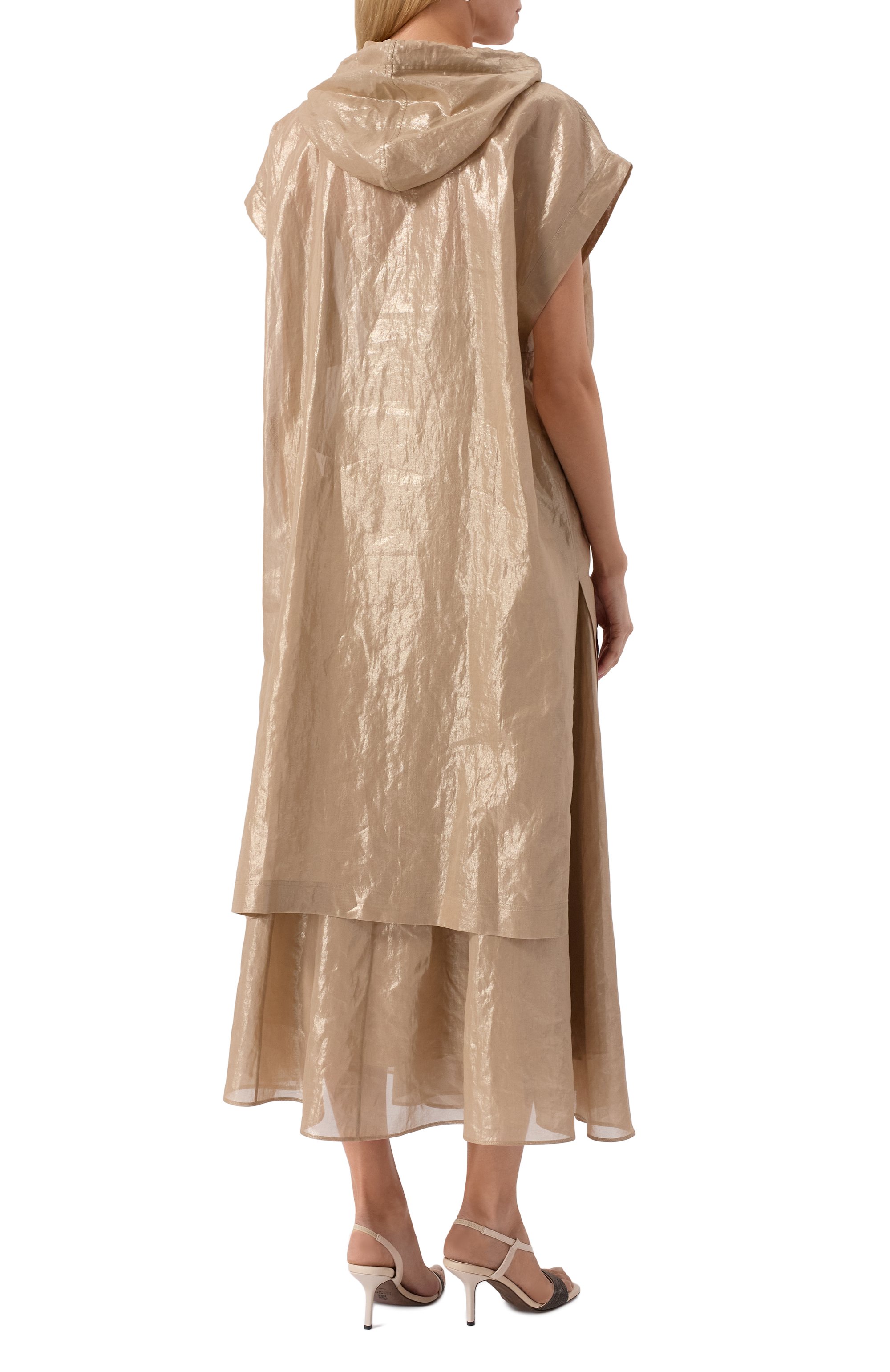 Хлопковая туника BRUNELLO CUCINELLI, арт. MP950EN909, фото 4