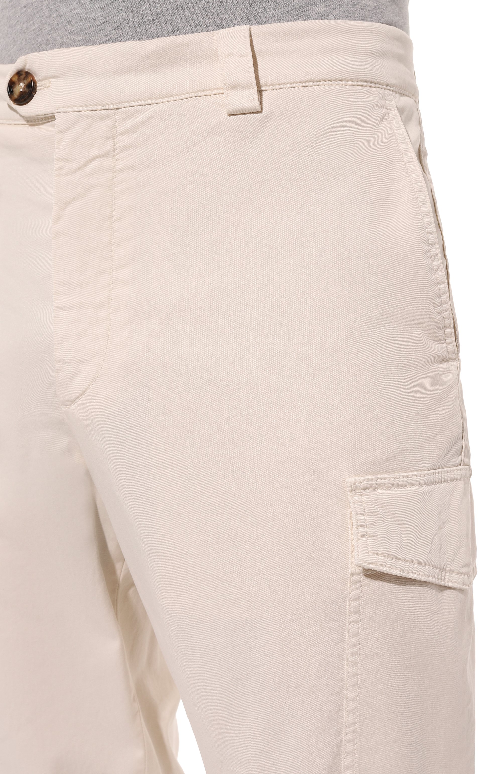 Хлопковые брюки-карго BRUNELLO CUCINELLI, арт. M289LE1890, фото 5