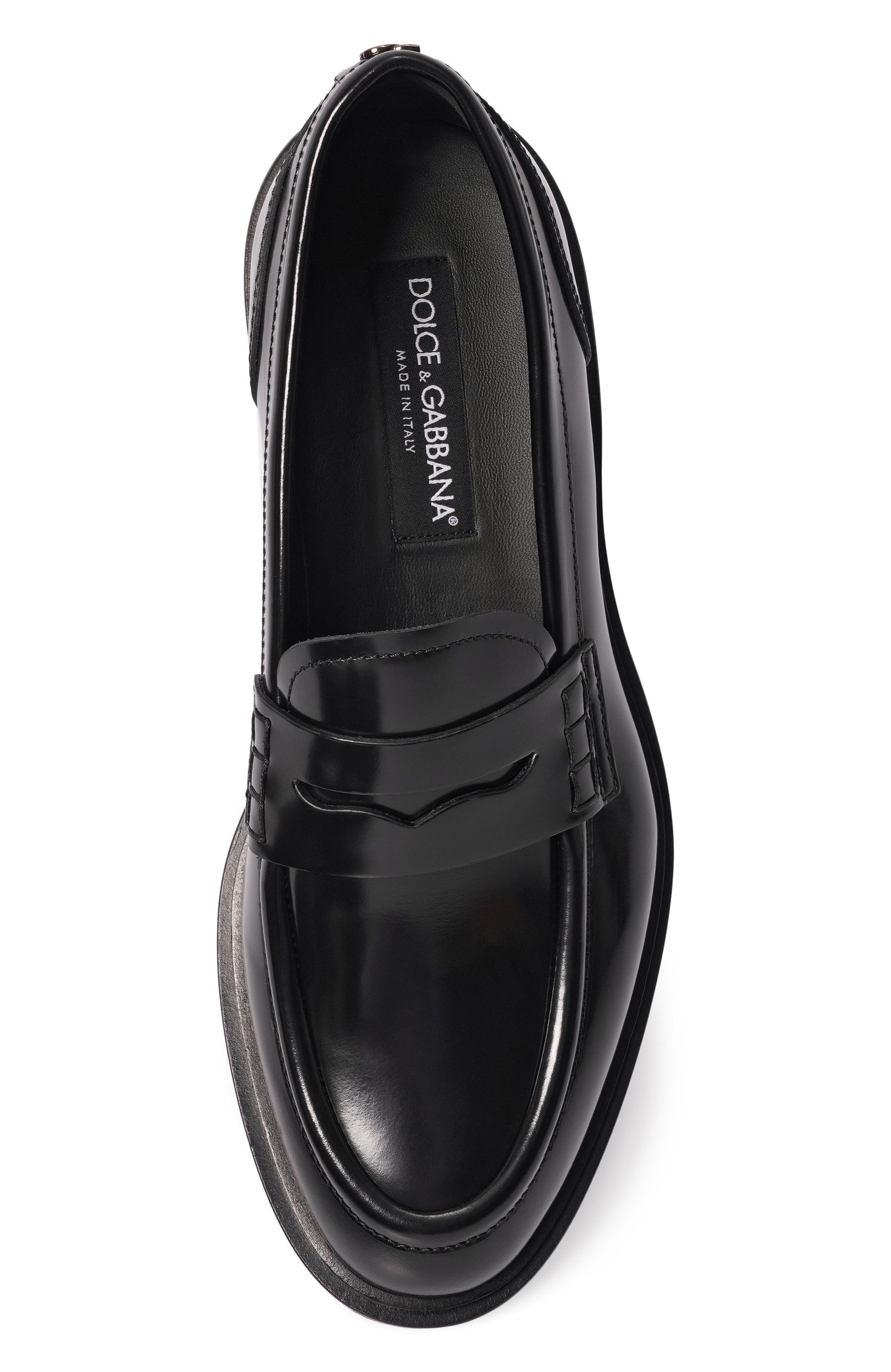 Кожаные пенни-лоферы altavilla DOLCE & GABBANA, арт. CM0078/A1203, фото 6